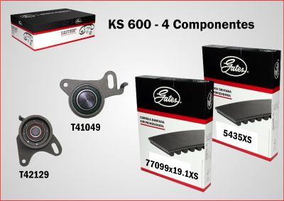 GATES KS600 - Kit de distribution droxauto.com