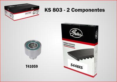 GATES KS803 - Kit de distribution droxauto.com