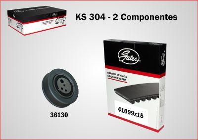 GATES KS304 - Kit de distribution droxauto.com