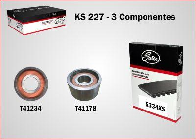 GATES KS227 - Kit de distribution droxauto.com