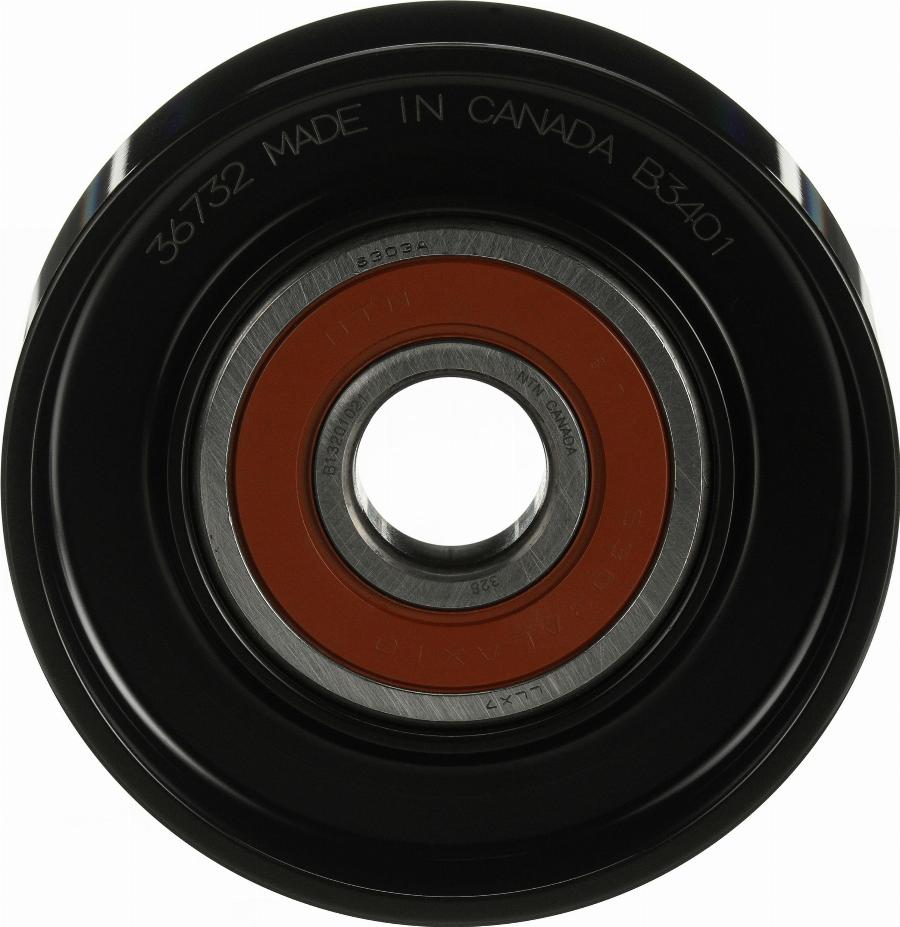 GATES 36732 - Poulie renvoi / transmission, courroie trapézoïdale à nervures droxauto.com