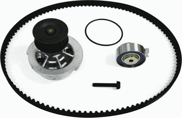 GATES TCKWP203M - Pompe à eau + kit de courroie de distribution droxauto.com