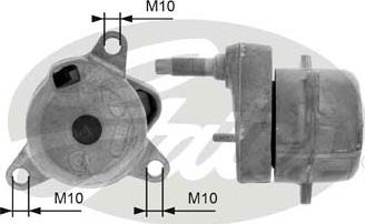 GATES T39050 - Tendeur de courroie, courroie trapézoïdale à nervures droxauto.com