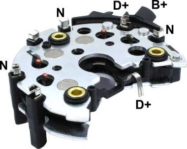 GAUSS GA1498 - Pont de diodes, alternateur droxauto.com