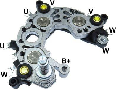 GAUSS GA1449 - Pont de diodes, alternateur droxauto.com