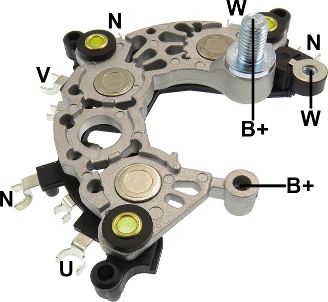 GAUSS GA1413 - Pont de diodes, alternateur droxauto.com