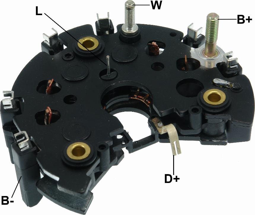 GAUSS GA1584 - Pont de diodes, alternateur droxauto.com