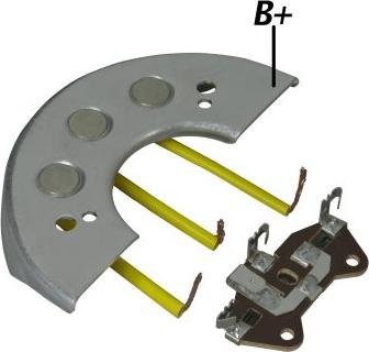 GAUSS GA1003 - Pont de diodes, alternateur droxauto.com