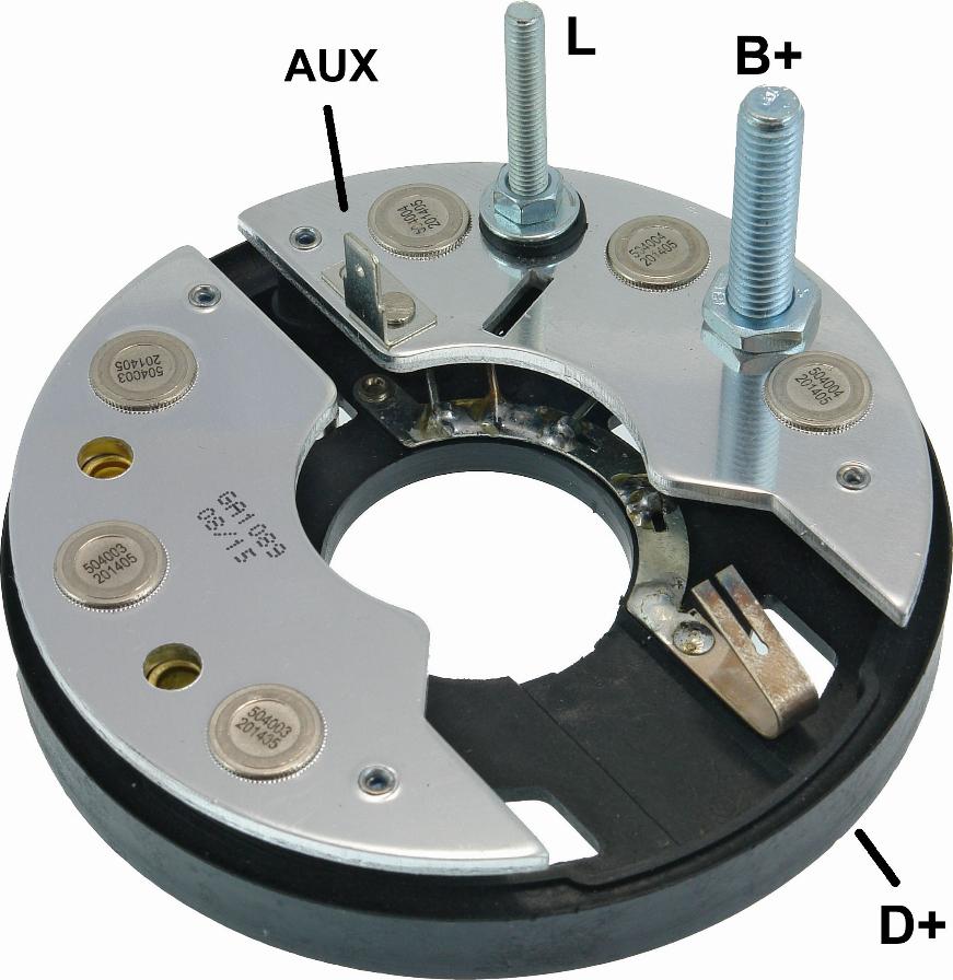 GAUSS GA1089 - Pont de diodes, alternateur droxauto.com