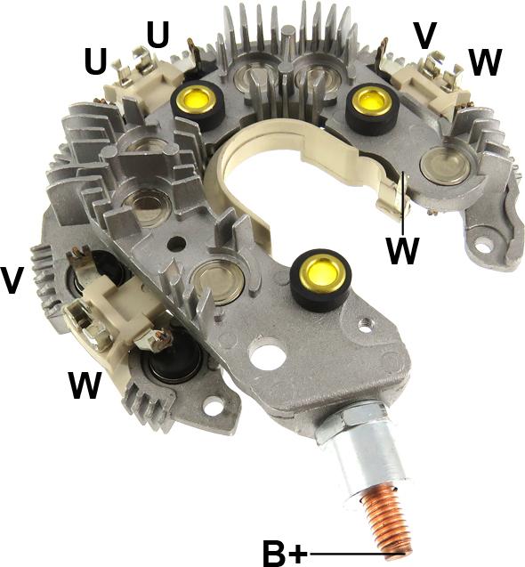 GAUSS GA1148 - Pont de diodes, alternateur droxauto.com