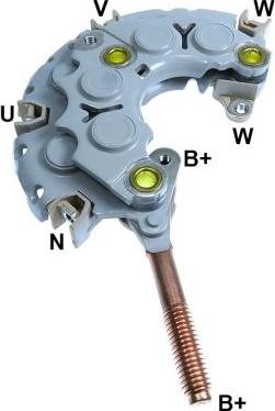 GAUSS GA1162 - Pont de diodes, alternateur droxauto.com