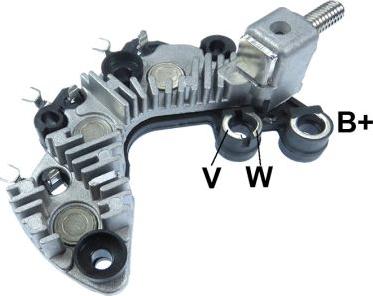 GAUSS GA1849 - Pont de diodes, alternateur droxauto.com