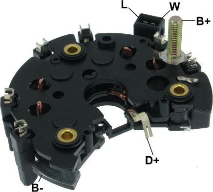 GAUSS GA1852 - Pont de diodes, alternateur droxauto.com