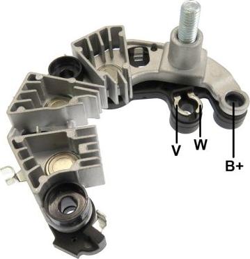 GAUSS GA1878 - Pont de diodes, alternateur droxauto.com