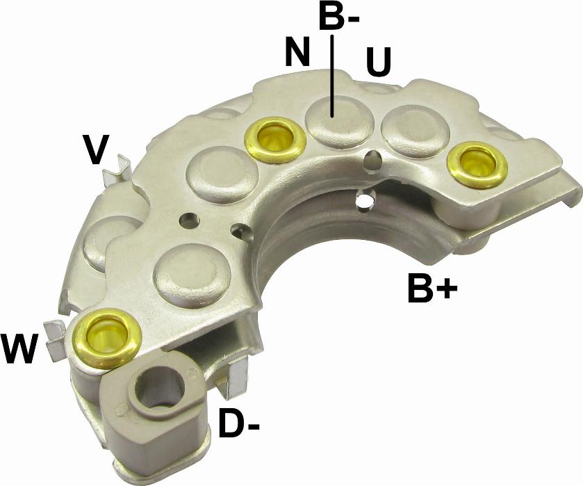GAUSS GA1218 - Pont de diodes, alternateur droxauto.com