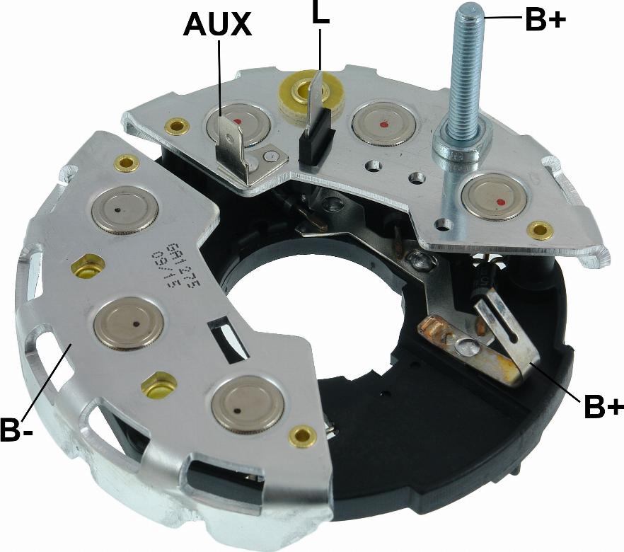 GAUSS GA1275 - Pont de diodes, alternateur droxauto.com