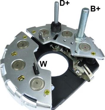 GAUSS GA1719 - Pont de diodes, alternateur droxauto.com