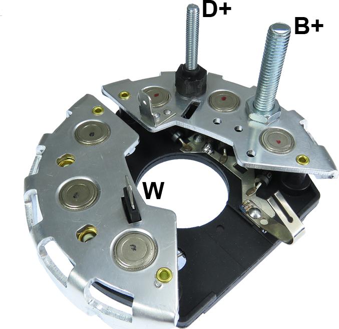 GAUSS GA1719 - Pont de diodes, alternateur droxauto.com