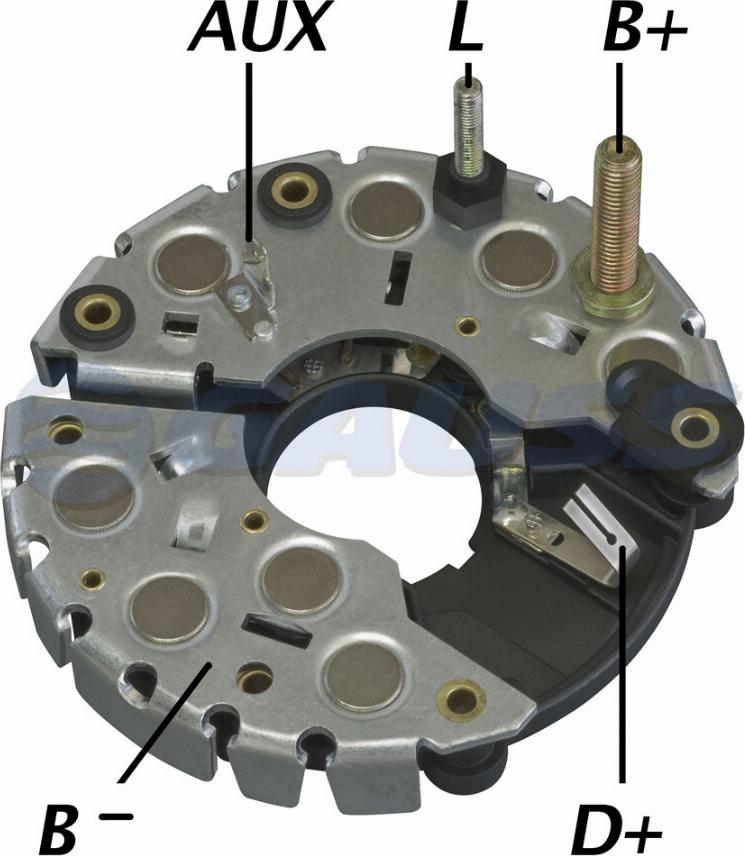 GAUSS GA1710 - Pont de diodes, alternateur droxauto.com