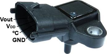 GAUSS GI3005 - Capteur, pression du tuyau d'admission droxauto.com