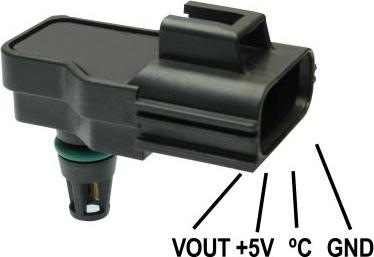 GAUSS GI3079 - Capteur, pression du tuyau d'admission droxauto.com