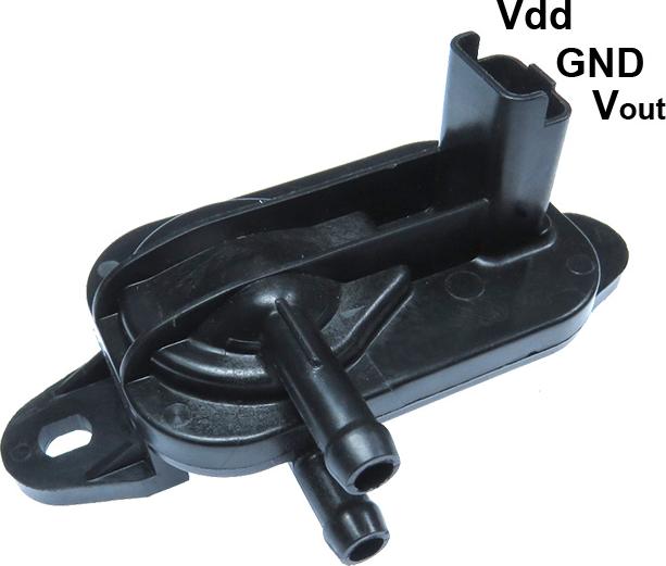 GAUSS GS4304 - Capteur, pression des gaz échappement droxauto.com