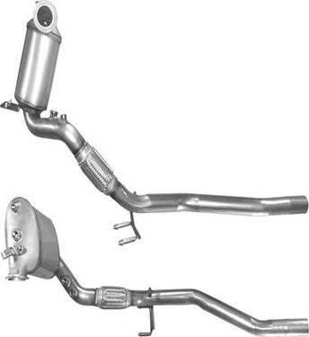 GCG Turbos Australia DPF-EU11051C - Lot de rattrapage, catalyseur / filtre à particules combinés droxauto.com