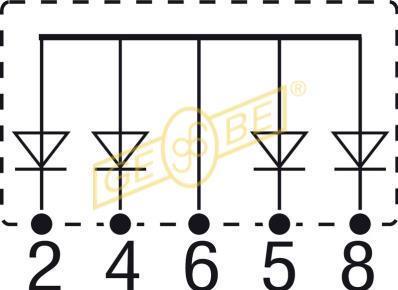 Gebe 9 7085 1 - Sonde lambda droxauto.com