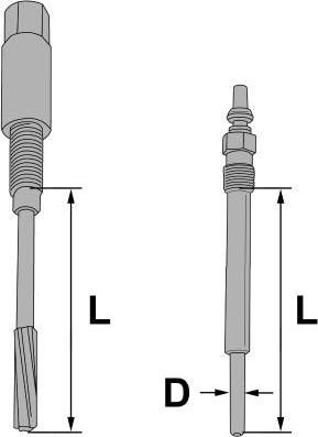 GEDORE KL-0369-291 A - Alésoir, bougie de préchauffage droxauto.com