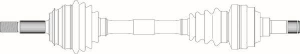 General Ricambi OP3012 - Arbre de transmission droxauto.com