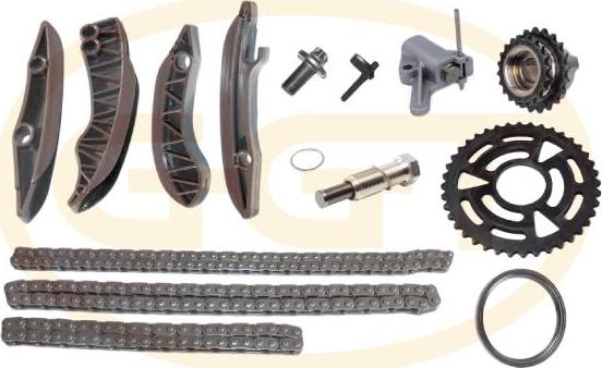 GGT KCSPA006 - Kit de distribution par chaîne droxauto.com