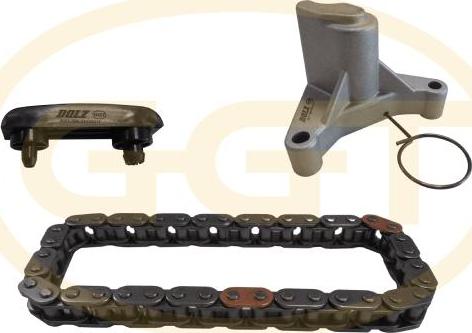 GGT KCSPA017 - Kit de distribution par chaîne droxauto.com