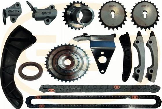 GGT KCSPA081 - Kit de distribution par chaîne droxauto.com