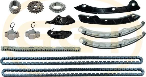 GGT KCSPA029 - Kit de distribution par chaîne droxauto.com