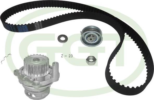 GGT KPA20050 - Pompe à eau + kit de courroie de distribution droxauto.com