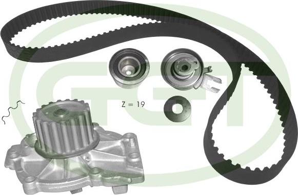 GGT KPA20111 - Pompe à eau + kit de courroie de distribution droxauto.com