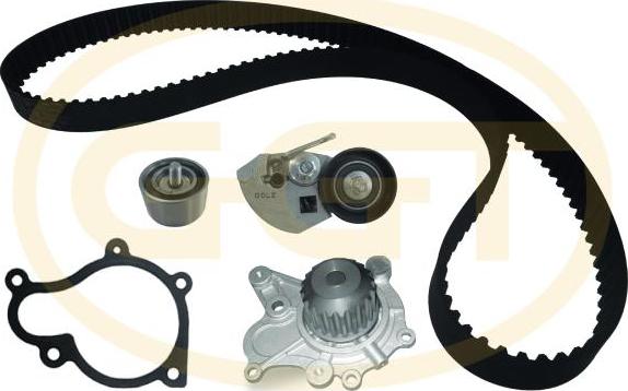 GGT KPA20172 - Pompe à eau + kit de courroie de distribution droxauto.com