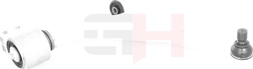 GH GH-513668H - Bras de liaison, suspension de roue droxauto.com