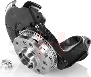 GH GH-284709V - Fusée d'essieu, suspension de roue droxauto.com