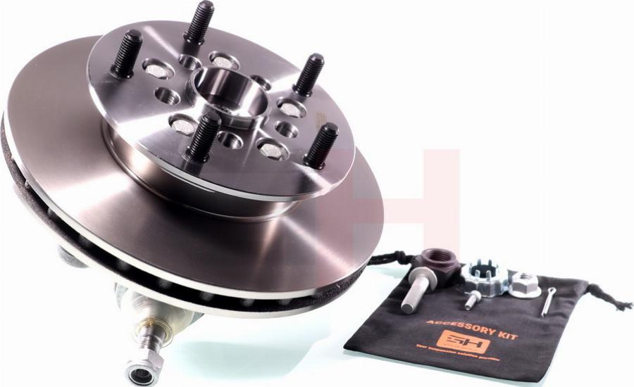 GH GH-282551V - Fusée d'essieu, suspension de roue droxauto.com