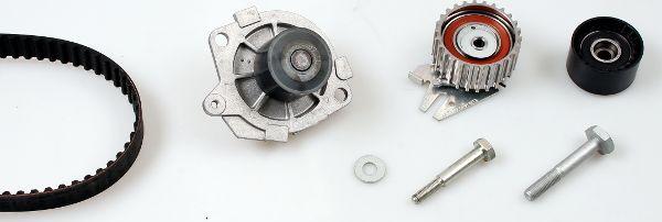 GK K985255C - Pompe à eau + kit de courroie de distribution droxauto.com