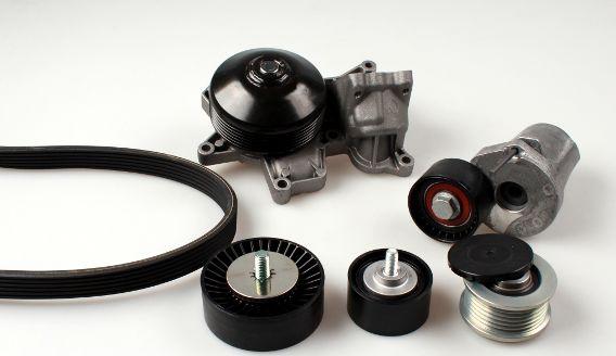 GK K980817A - Pompe à eau+Jeu de courroie trapézoïdale à nervures droxauto.com