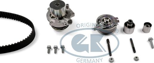 GK K980316A-M - Pompe à eau + kit de courroie de distribution droxauto.com