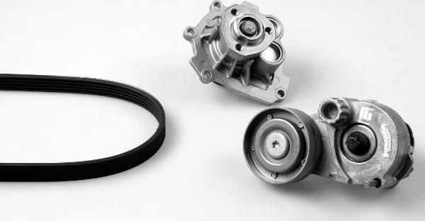 GK K980768B - Pompe à eau+Jeu de courroie trapézoïdale à nervures droxauto.com