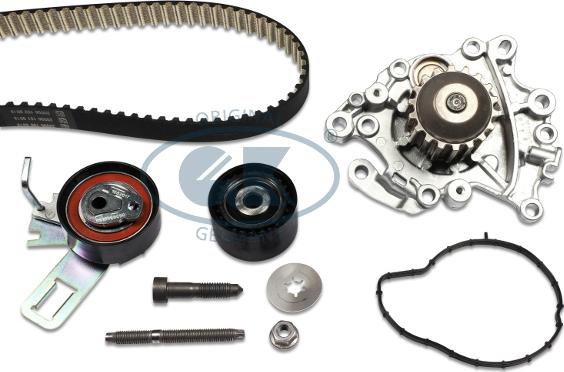 GK K981901A - Pompe à eau + kit de courroie de distribution droxauto.com