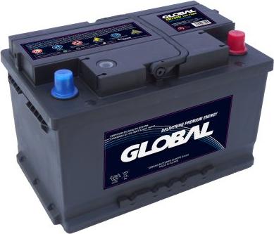 GLOBAL GR075EU - Batterie de démarrage droxauto.com