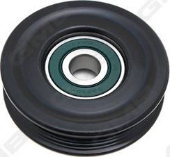 GMB GTA0750 - Poulie renvoi / transmission, courroie trapézoïdale à nervures droxauto.com