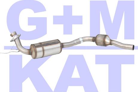 G+M KAT 04.39.040 - Lot de rattrapage, catalyseur / filtre à particules combinés droxauto.com