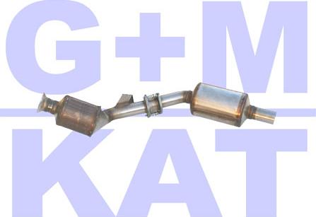 G+M KAT 04.39.029 - Lot de rattrapage, catalyseur / filtre à particules combinés droxauto.com