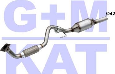 G+M KAT 80 0177 - Catalyseur droxauto.com